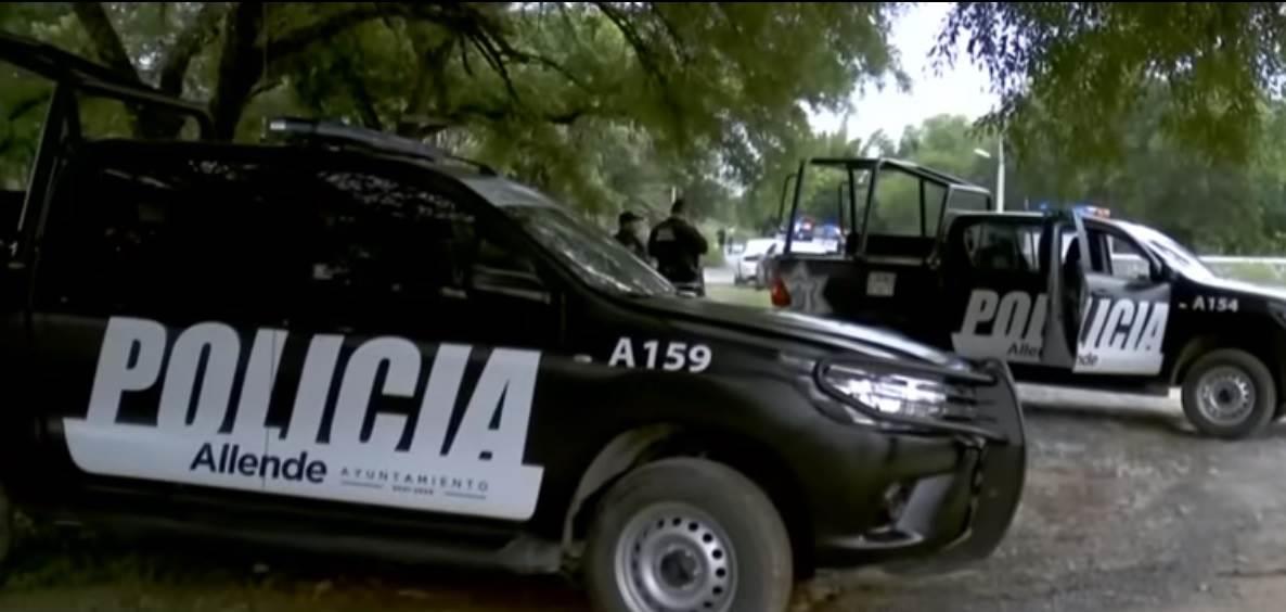 Localizan auto abandonado y baleado en Allende