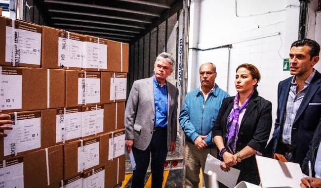 Entregan más de 107 mil boletas para elección presidencial y senado