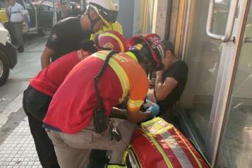 Sufre lesi&oacute;n con arma blanca tras ri&ntilde;a