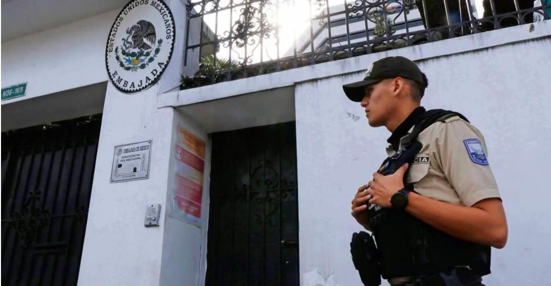 Estamos atendiendo denuncia por irrupción a la embajada en Ecuador