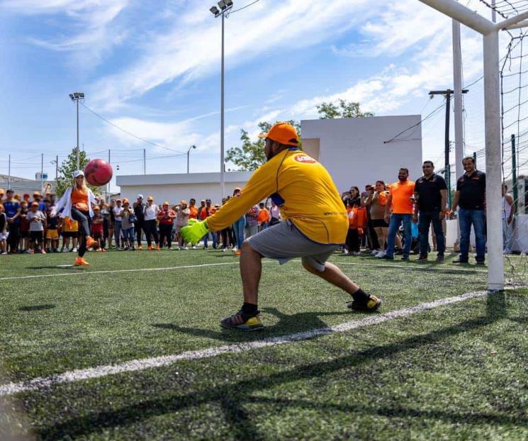 Fomentaría Mariana el deporte entre niños y niñas 