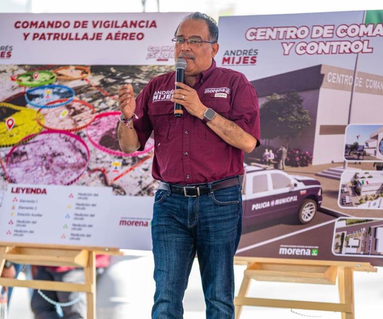 Anuncia Mijes su plan para tener una ‘Ciudad de Paz’