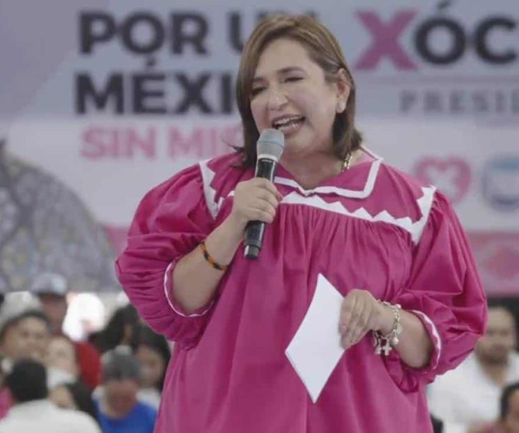 Se pasa INE al negar sufragio de paisanos: Xóchitl Gálvez
