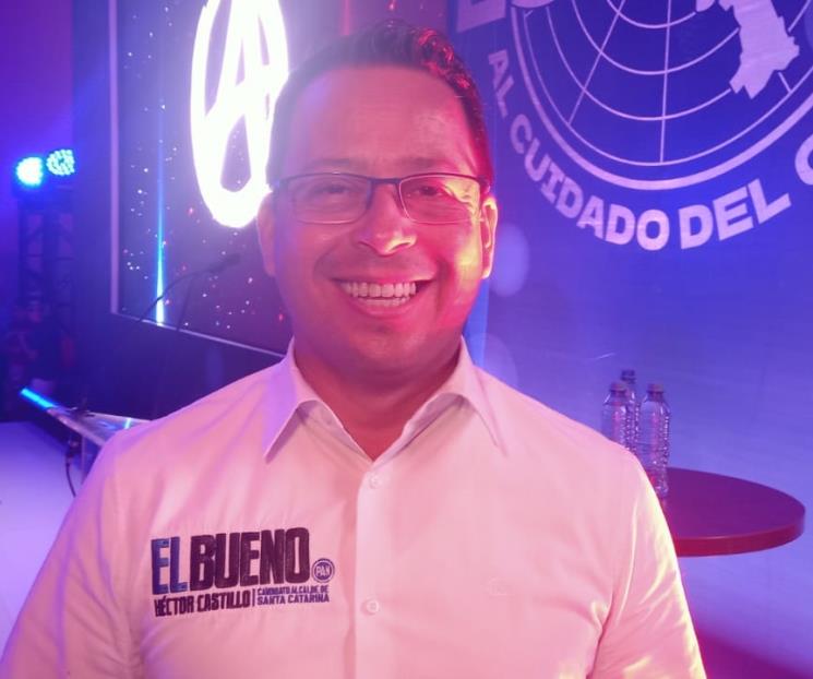Promete Héctor Castillo mejorar la seguridad