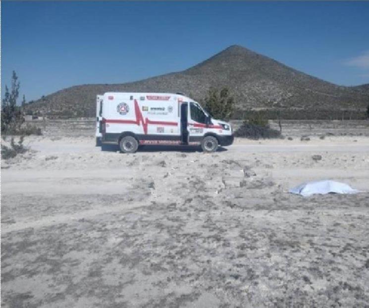 Hallan cuerpo sobre tramo de Galeana