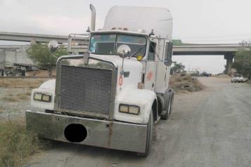 Recuperan tractocami&oacute;n robado