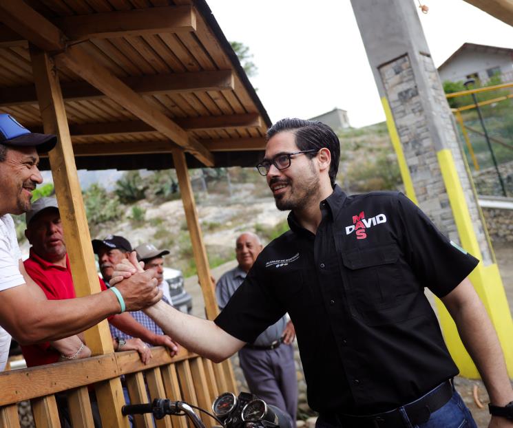 Ofrece David de la Peña trabajo a adultos mayores
