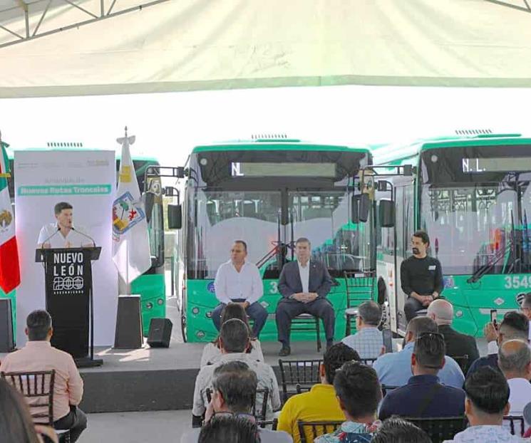 Incorporan 60 camiones a zona norte y norponiente