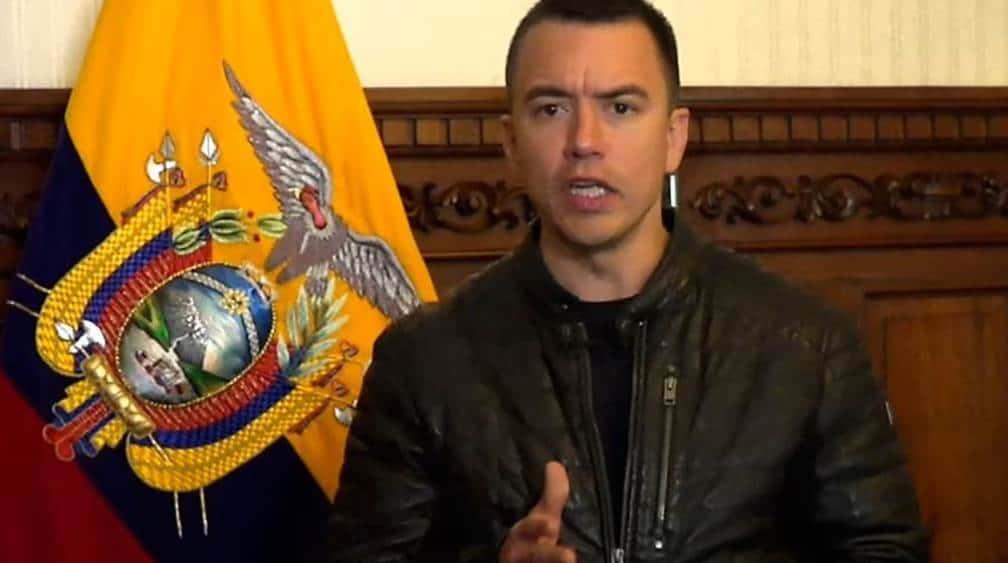 Daniel Noboa declara nuevo estado de excepción en Ecuador