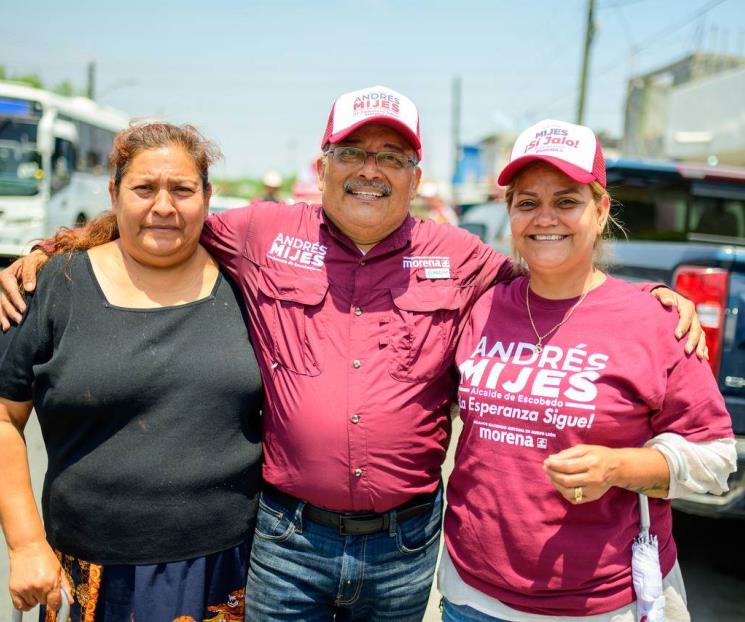 Lleva Mijes sus propuestas a varias colonias