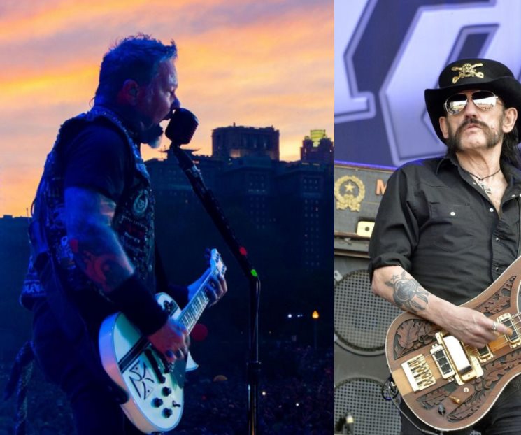 Se tatúa James Hetfield de Metallica con cenizas de Lemmy Kilmister