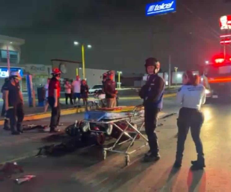 Muere motociclista tras choque al norte de Monterrey Muere motociclista tras choque al norte de Monterrey