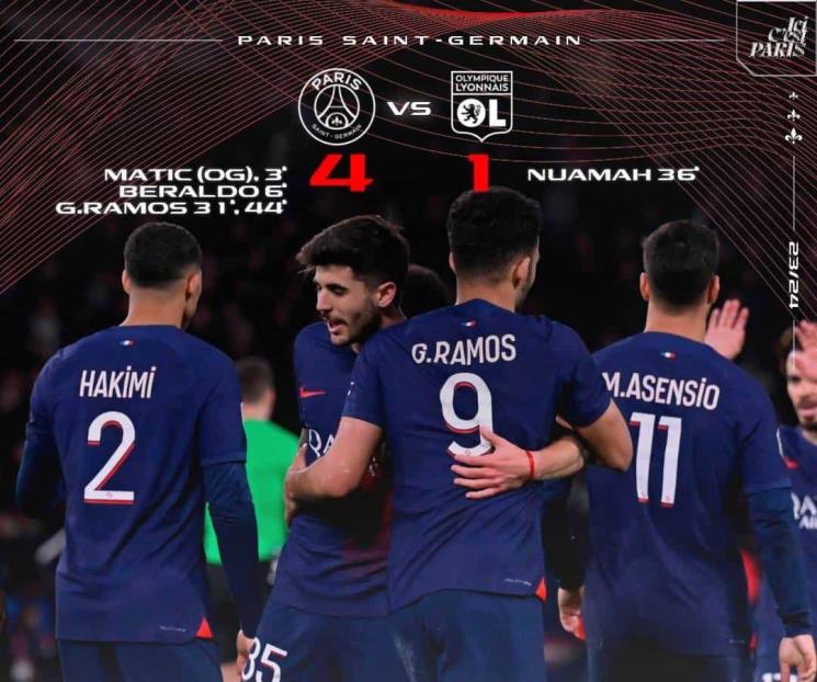 París Saint Germain gana y se acercan al título en Francia París Saint Germain gana y se acercan al título en Francia
