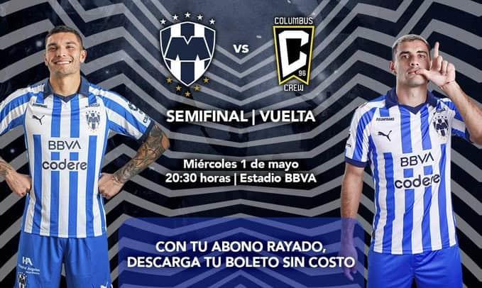 Será acceso con boleto digital para duelo de Conca en el BBVA