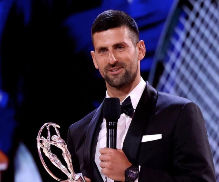Novak Djokovic triunfa sobre Messi y gana el deportista del año Novak Djokovic triunfa sobre Messi y gana el deportista del año