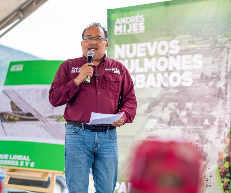 Propone Mijes creación de ‘Pulmones Urbanos’