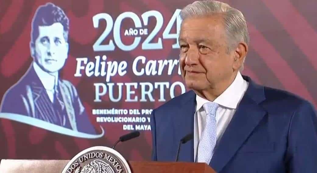 AMLO asegura que el proceso electoral marcha bien