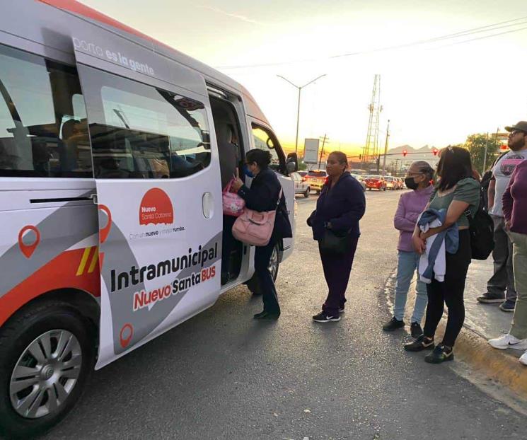 Amplían en SC el programa ‘Bus Intramunicipal’