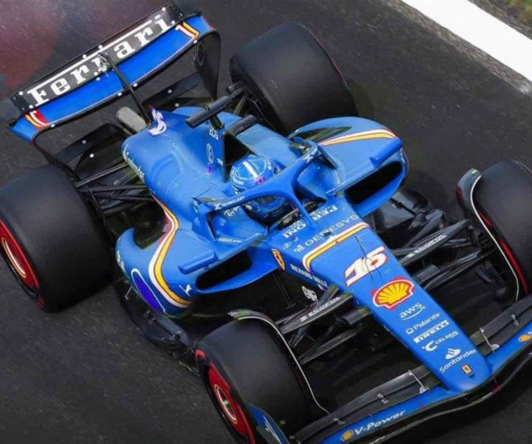 ¡Histórico! Ferrari volverá a usar el azul para el GP de Miami en F1