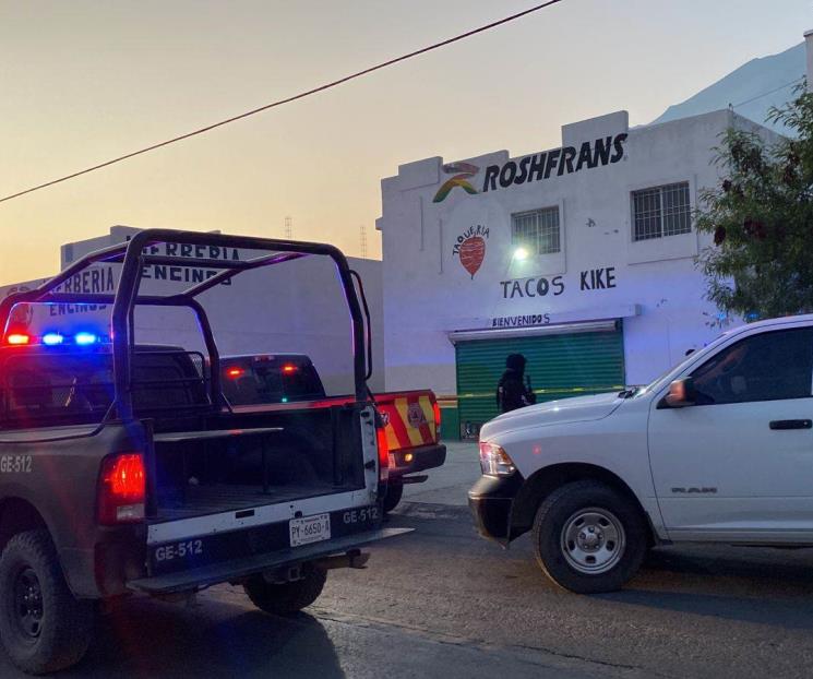Ejecutan a hombre en taquería