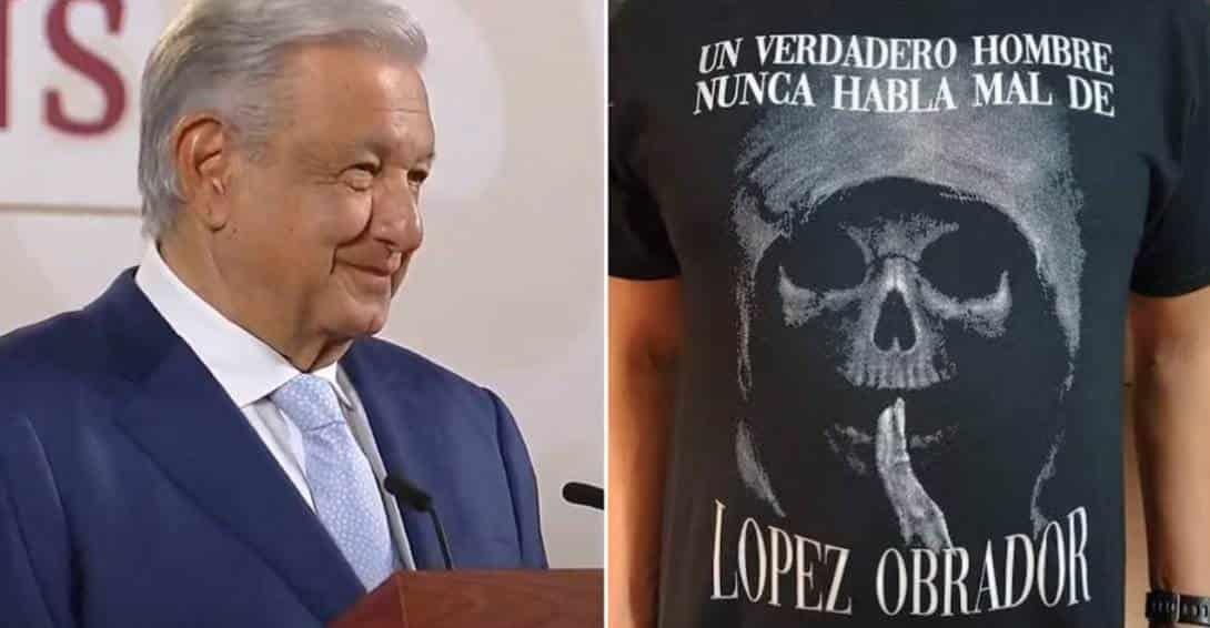 AMLO defiende libertad de Morena, tras polémica por playera