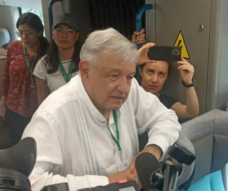 Reconoce AMLO rezago en Tren Maya