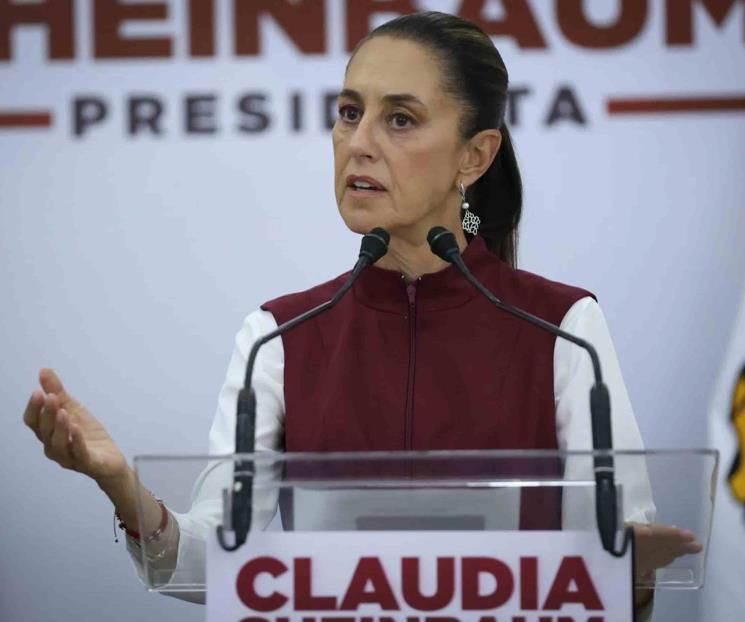 No presentaremos denuncia contra encapuchados: Sheinbaum