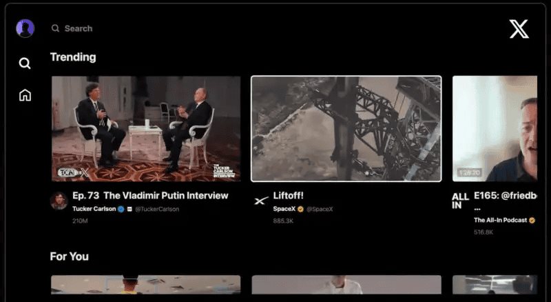 ¿Adiós YouTube? X prepara app para TV y busca la corona del video