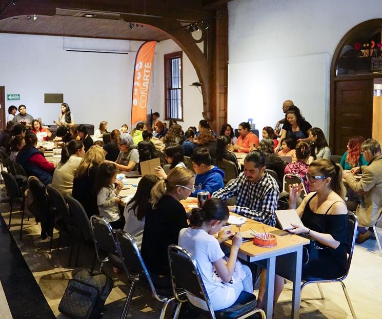 Acuden a Conarte para celebrar el Día mundial del libro