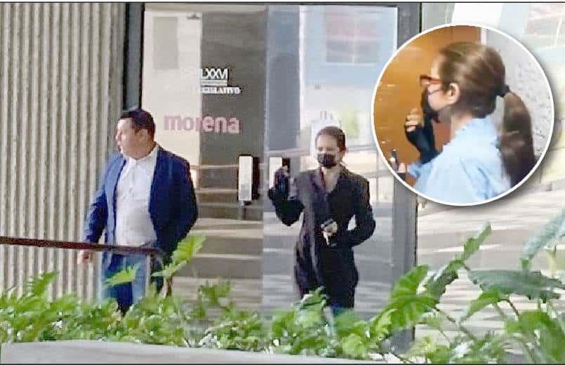 Reaparece Alhinna Vargas en el Congreso