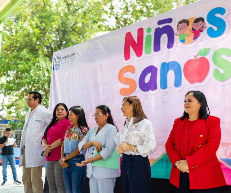 Lleva Guadalupe programa ‘Niño Sano’ a más de 7 mil estudiantes