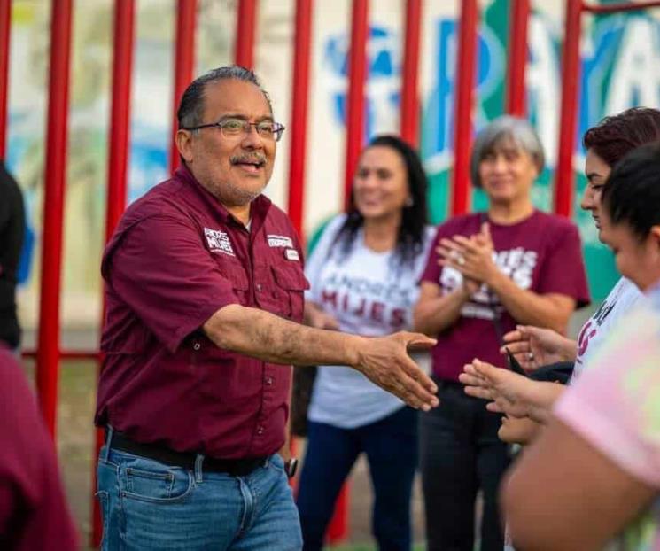 Estrecha lazos Andrés Mijes con escobedenses