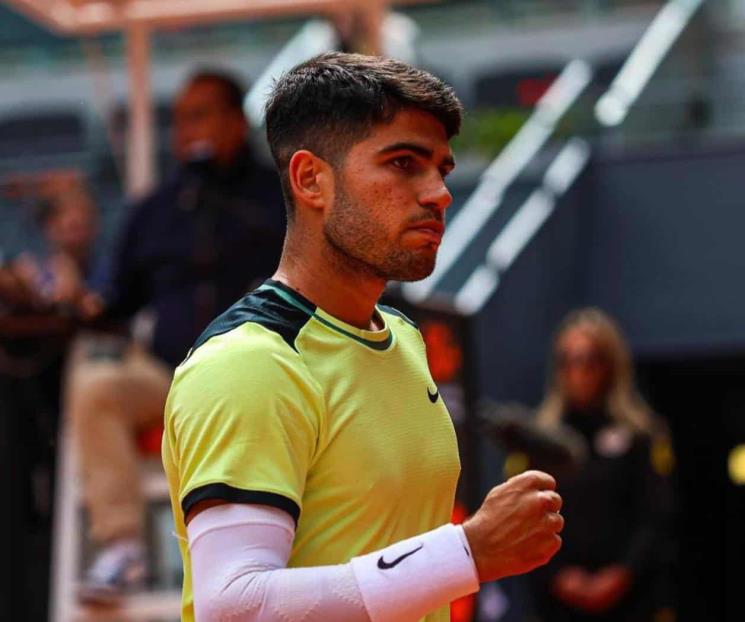 Debuta Alcaraz con triunfo en el Abierto de Madrid Debuta Alcaraz con triunfo en el Abierto de Madrid