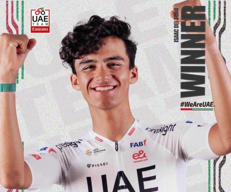 Lidera el mexicano Isaac del Toro la 66 Vuelta de Asturias 