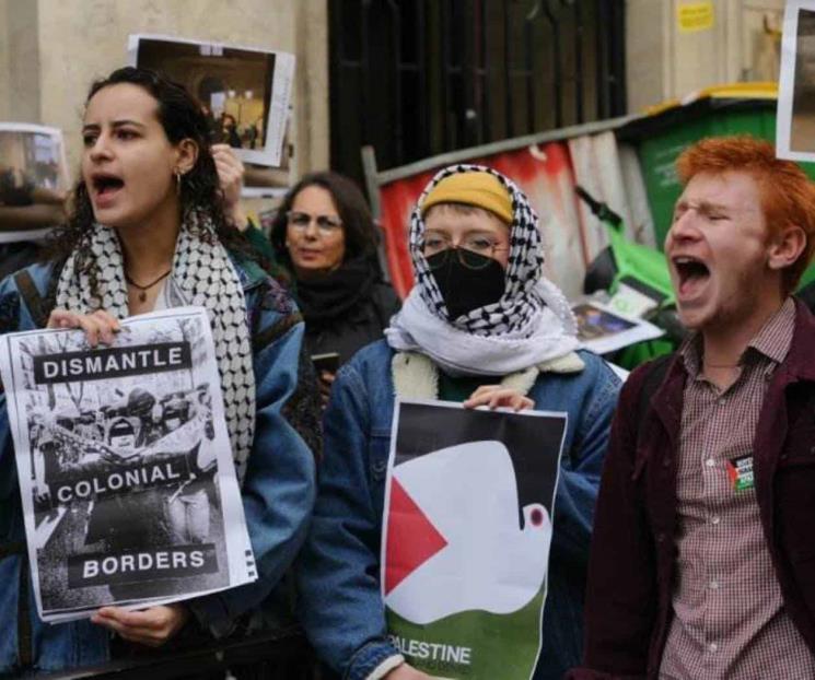 Incrementan protestas por Palestina en universidades de París