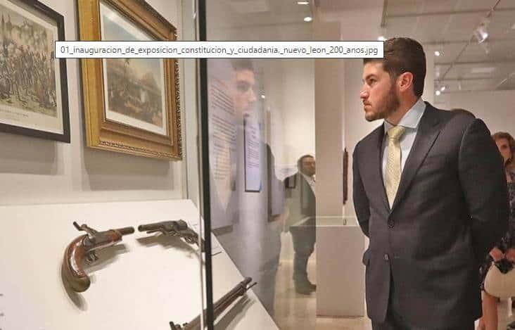 Inauguran exposición Constitución y Ciudadanía
