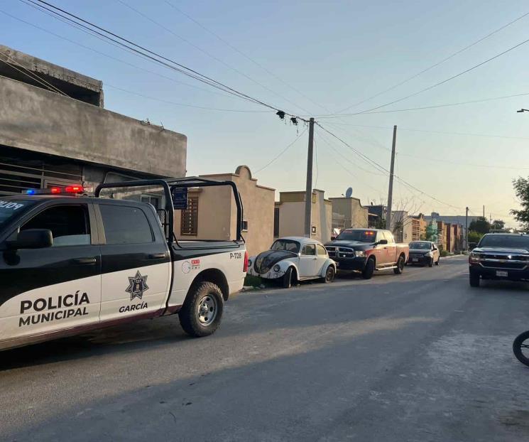 Balean a motociclista en la colonia Residencial en García