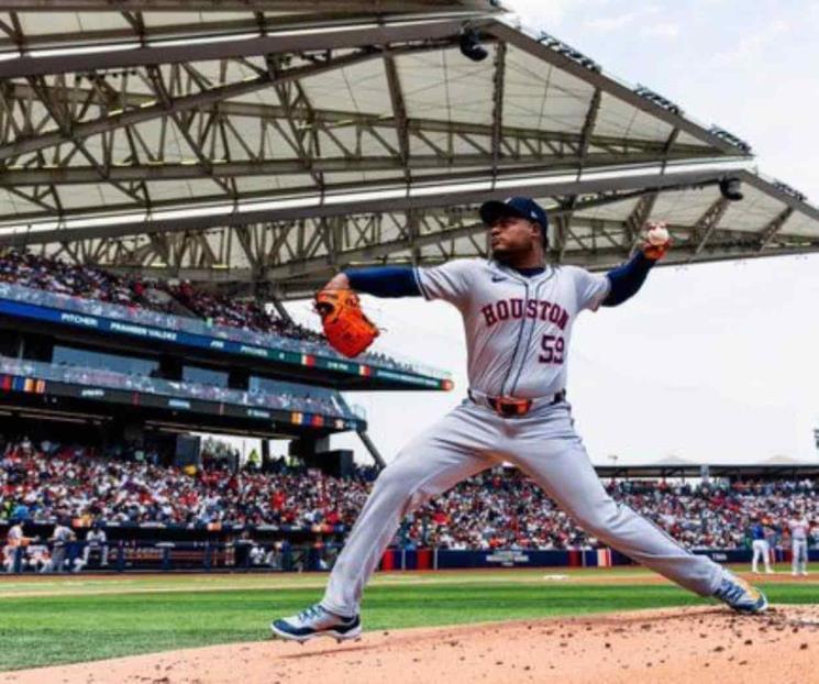 Los Astros de Houston barren serie ante Rockies de Colorado en CDMX