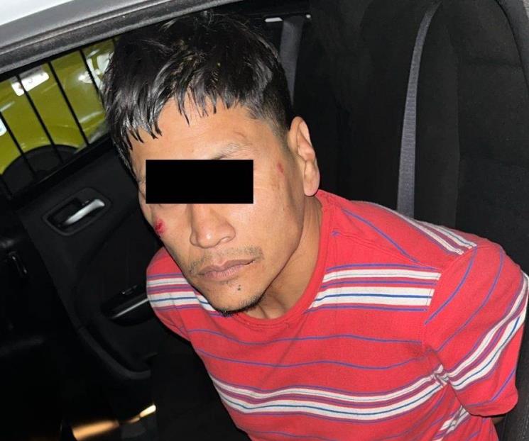 Detienen a sujeto por agredir a su pareja