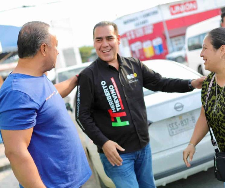 Se compromete Heriberto a garantizar abasto de agua