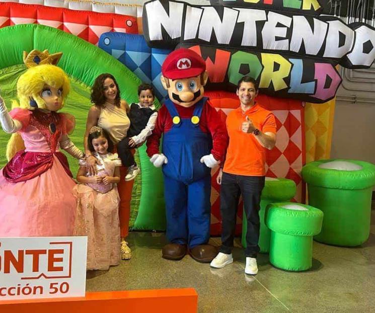 Celebra Sección 50 con festival a los niños de sus agremiados