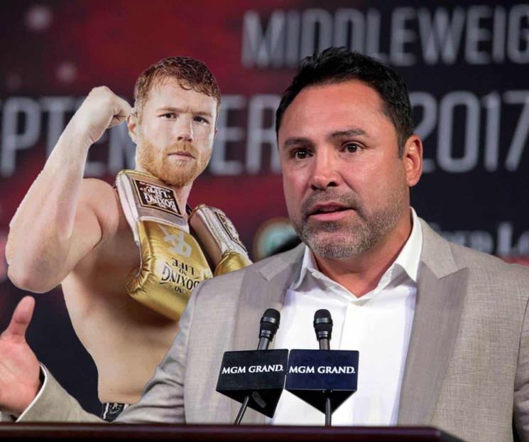 Óscar de la Hoya vuelve a criticar al Canelo Álvarez; lo llama diva
