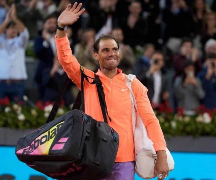 Eliminan a Rafael Nadal en el Abierto de Madrid