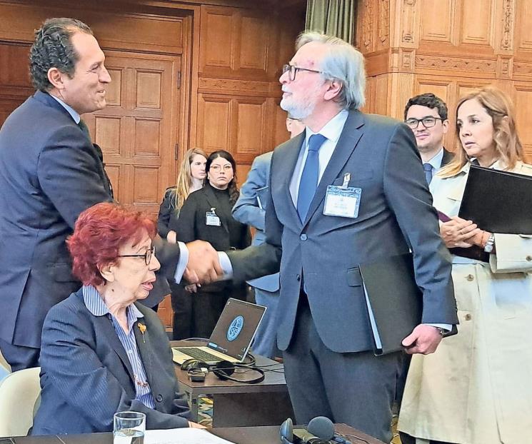 Cierran alegatos en La Haya; esperan decisión sobre medidas