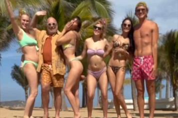 Demi Moore disfruta México con su familia