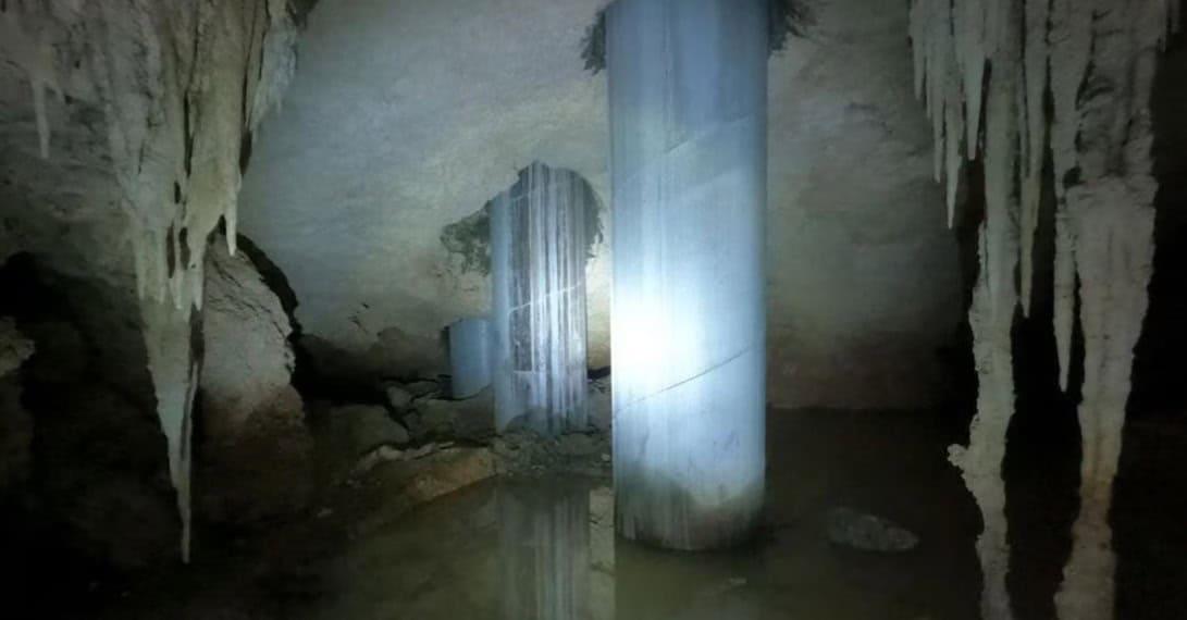 Confirman relleno de cavernas y derrame de cemento en acuífero