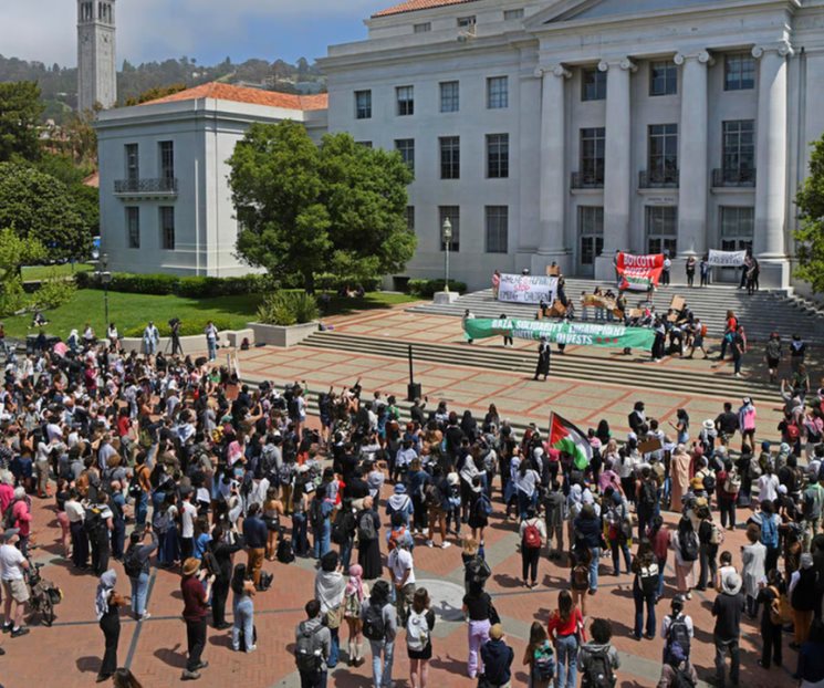 Van 2 mil detenidos por protestas pro palestinas en Estados Unidos