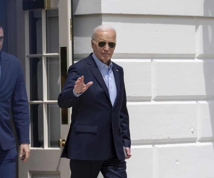Joe Biden condena la violencia en protestas de universidades