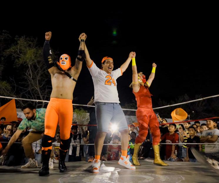 Lleva Nava función de lucha libre a sus recorridos
