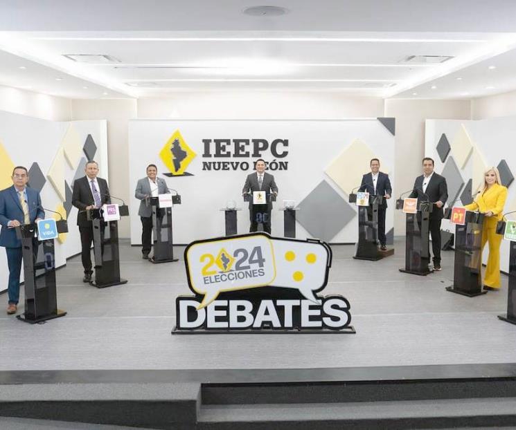 Se dan ‘agarrón’ Nava y Castillo en debate en Santa Catarina